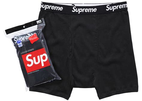 Supreme®/Hanes® Boxer Briefs (4 Pack) .